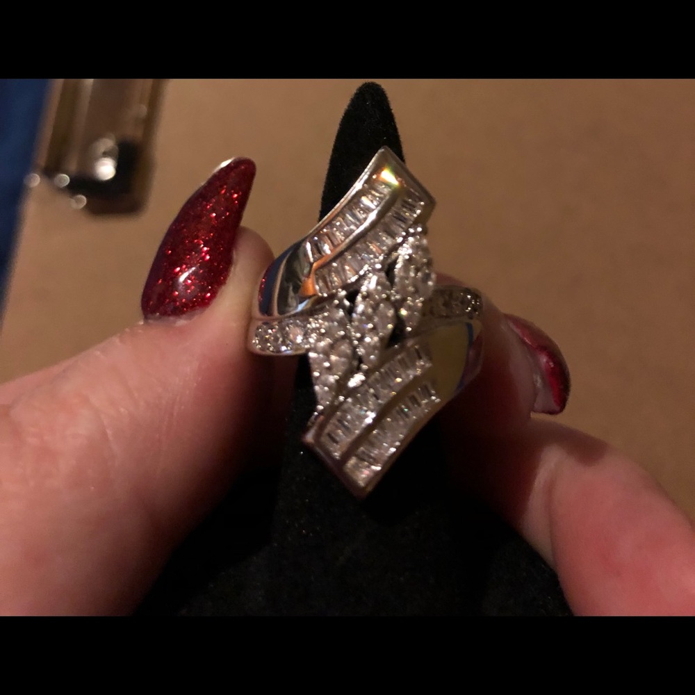 Sterling Silver Cubic Zirconia ring